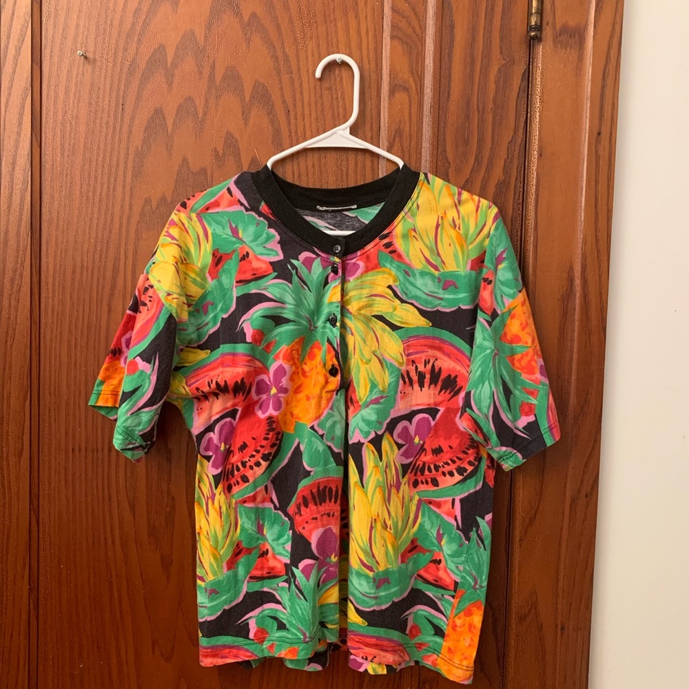 Tropical unisex vintage Shirt - Multicolor M/L